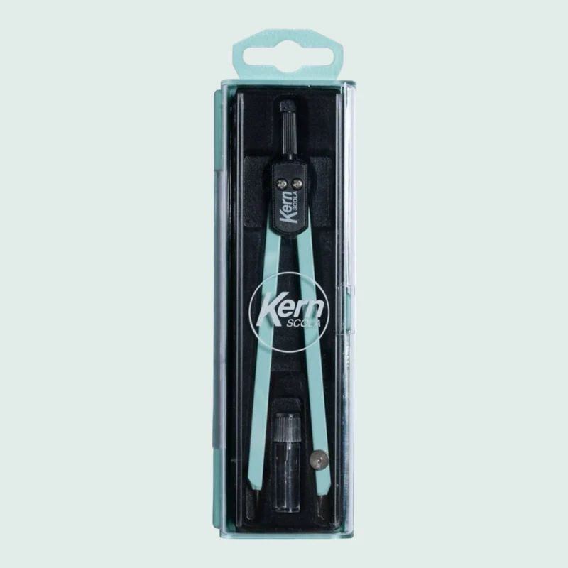 Kern Zirkel SCOLA pastell 13.5cm , grün