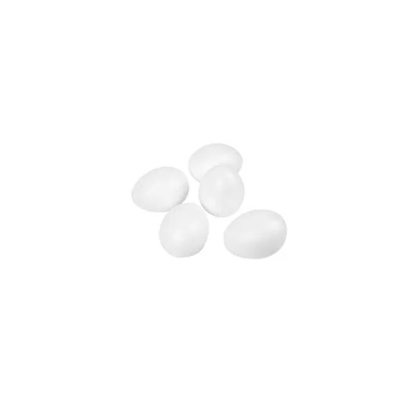 Create Craft - Polystyrene Eggs - 8cm 5piece