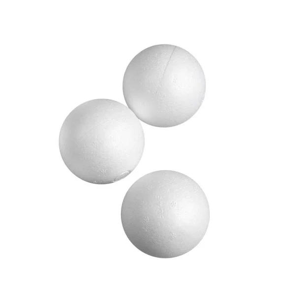 Create Craft - Polystyrene Balls - 6cm 5pack