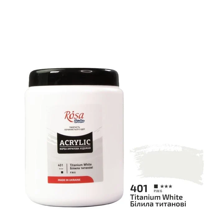 ROSA STUDIO Acrylic Paint, 1000 ml