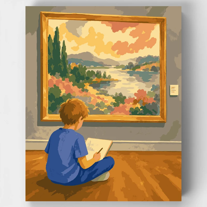 Young Artist Museum - Paint by Numbers Kit