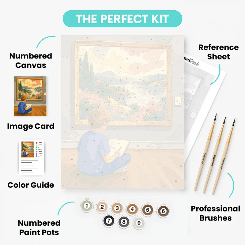 Young Artist Museum - Paint by Numbers Kit