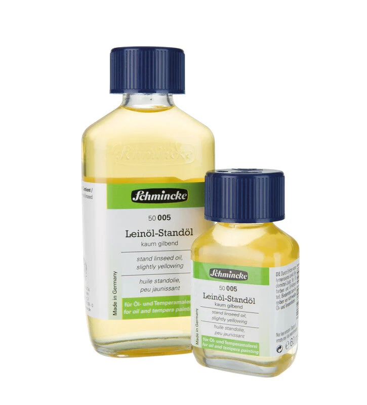 Olio di lino cotto e addensato Schmincke Stand linseed oil