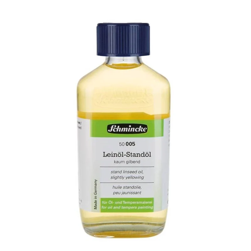 Olio di lino cotto e addensato Schmincke Stand linseed oil