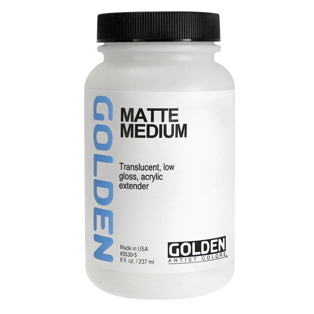 GOLDEN Matte Medium tekući mat akrilni medij