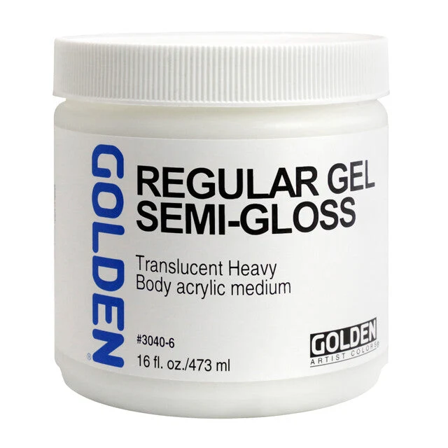 GOLDEN Regular Gel Semi-Gloss akrylový gél pololesklý