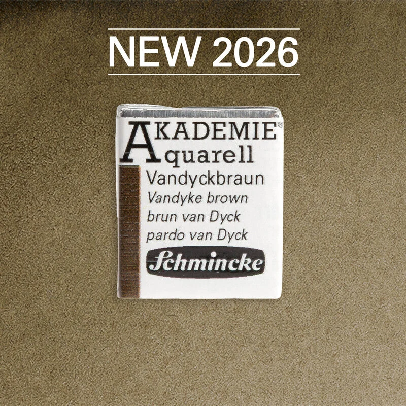 Akvarel boja Schmincke AKADEMIE 1/2 posudica - Golden pink