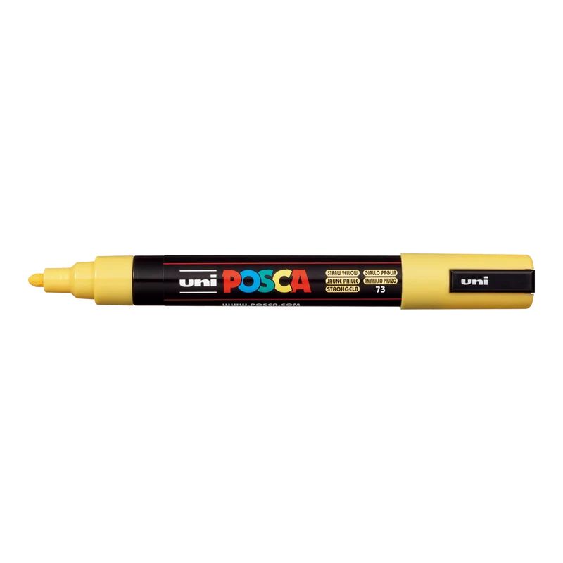 Posca PC-5M Acrylmarker, 1,8 – 2,5 mm, Strohgelb (73)
