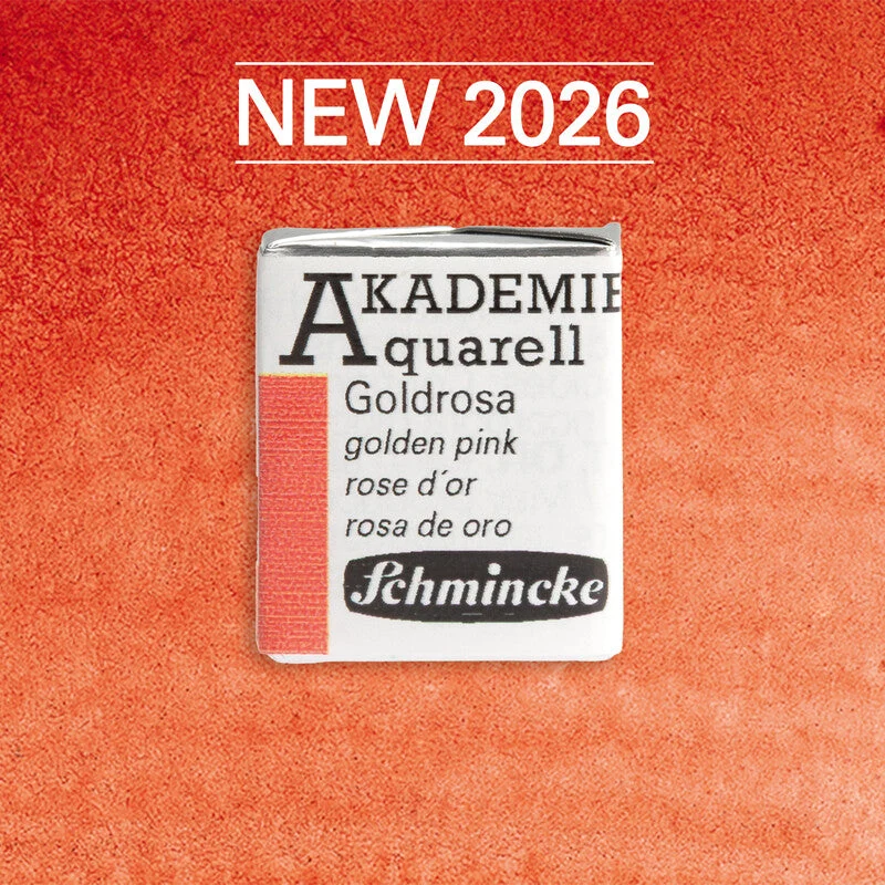 Akvarelna barva Schmincke AKADEMIE 1/2 ponvica - Golden pink