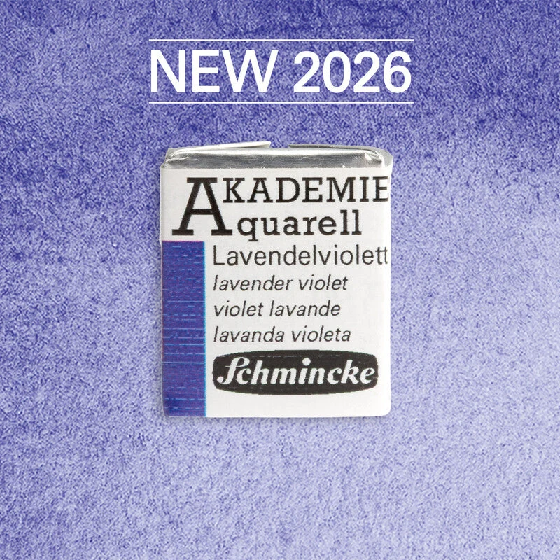 Schmincke AKADEMIE Aquarellfarben 1/2 Näpfchen - Golden pink
