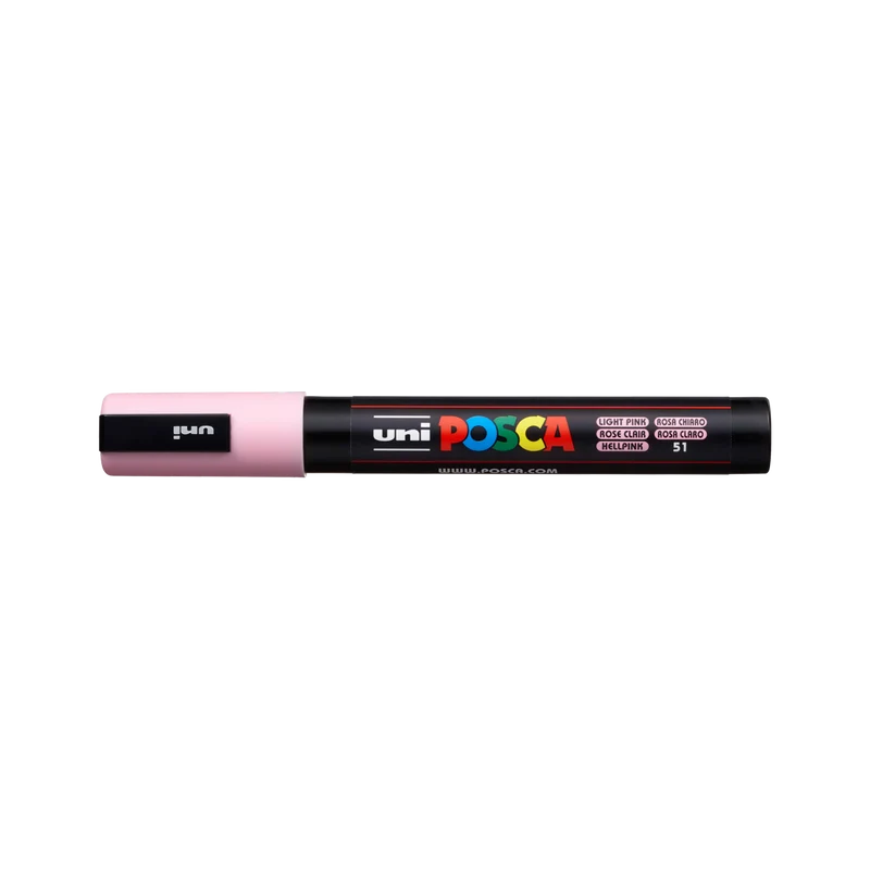 Posca marker PC-5M, 1,8 - 2,5 mm, svijetloružičasta (51)