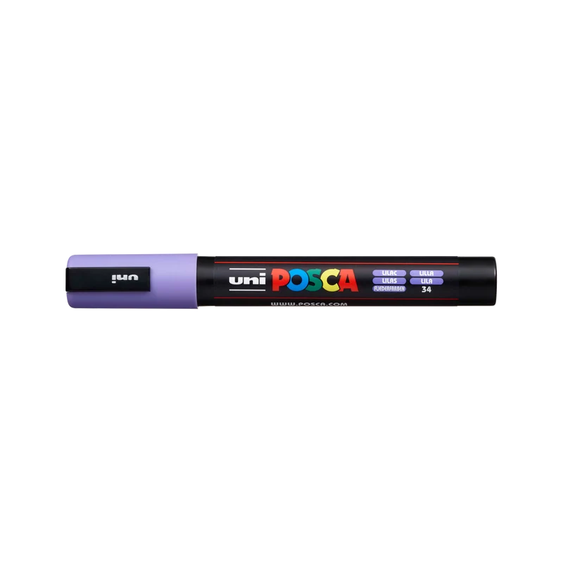 Μαρκαδόρος Posca PC-5M, 1,8 – 2,5 mm, λιλά (34)
