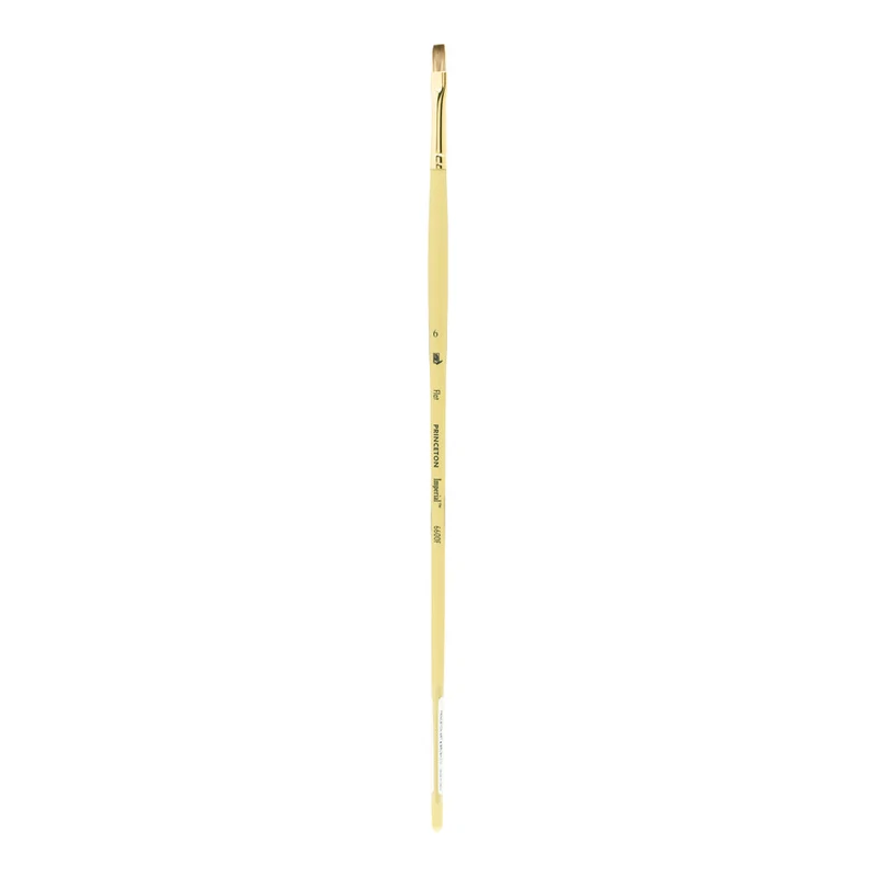 PRINCETON Imperial Synthetic Mongoose Flachpinsel mit langem Stiel