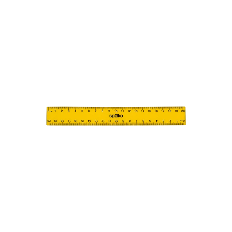 Lineal Spoko, 20 cm, Farbmix
