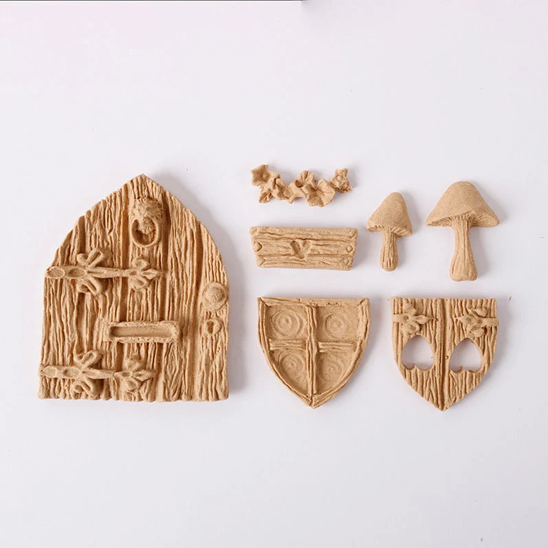 Savitljivo drvo Pentart Fairy Tale set 6 x 5 cm 7 kom