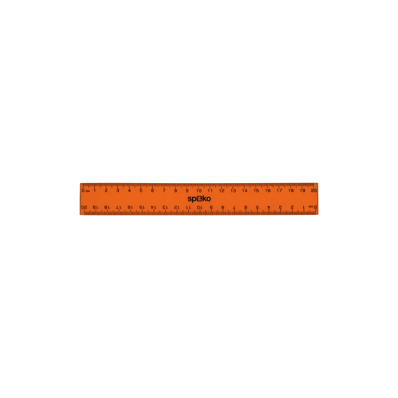 Lineal Spoko, 20 cm, Farbmix