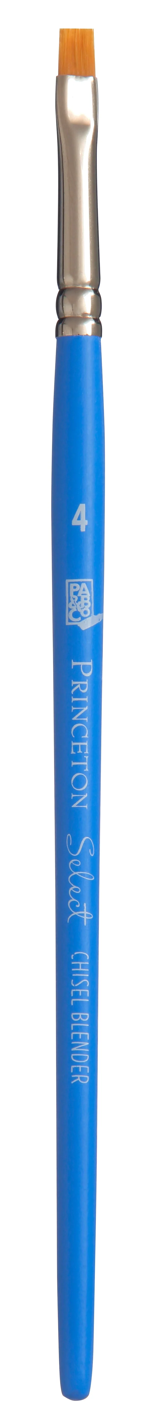 Плоска художествена четка PRINCETON Select Chisel Blender с къса дръжка