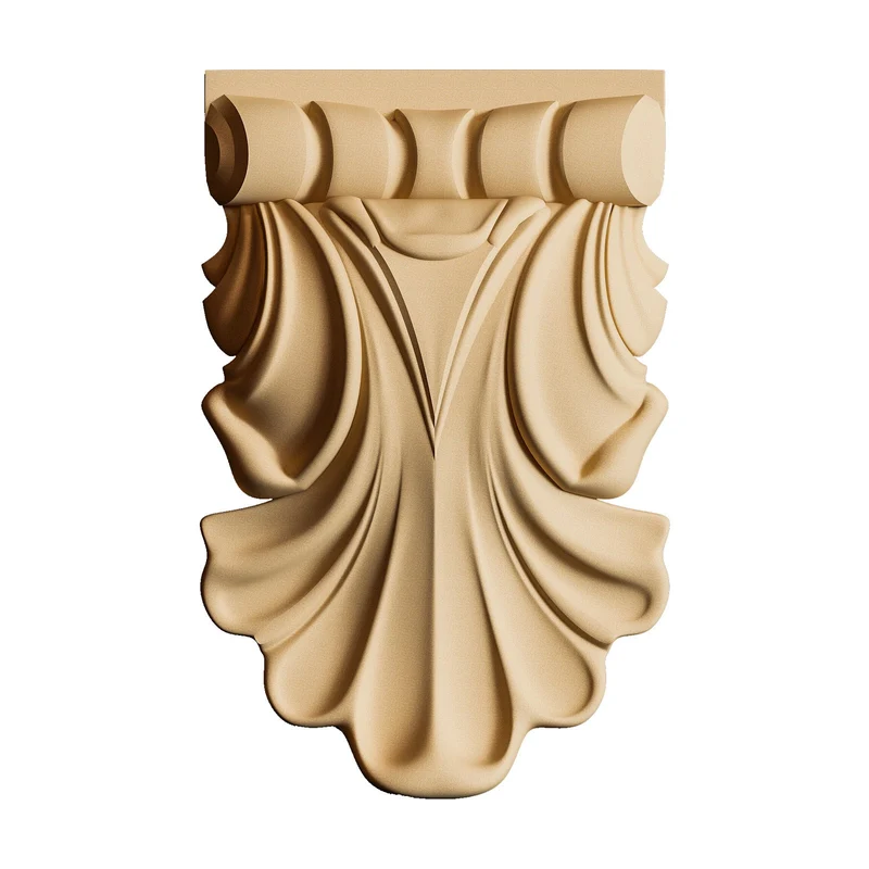 Ohybné drevo Pentart KR 0245 kvapka 4,1 x 6,6 x 1,3 cm