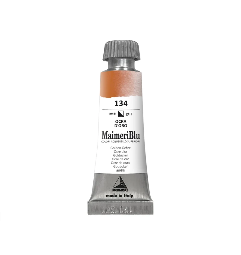 Colore ad acquerello professionale MAIMERI Maimeri Blu 12 ml