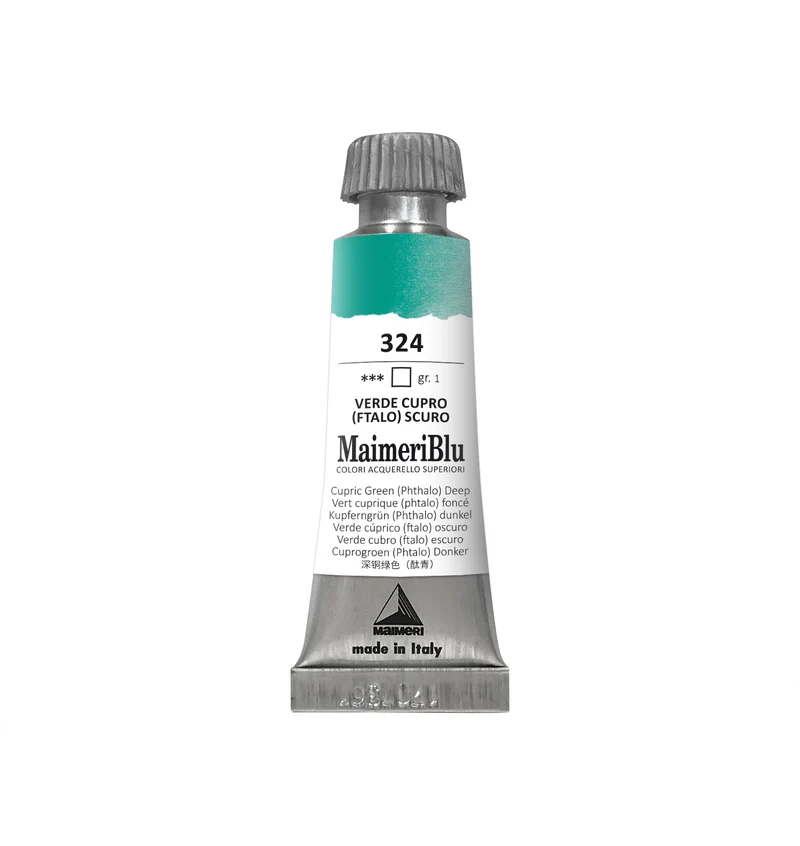 Colore ad acquerello professionale MAIMERI Maimeri Blu 12 ml