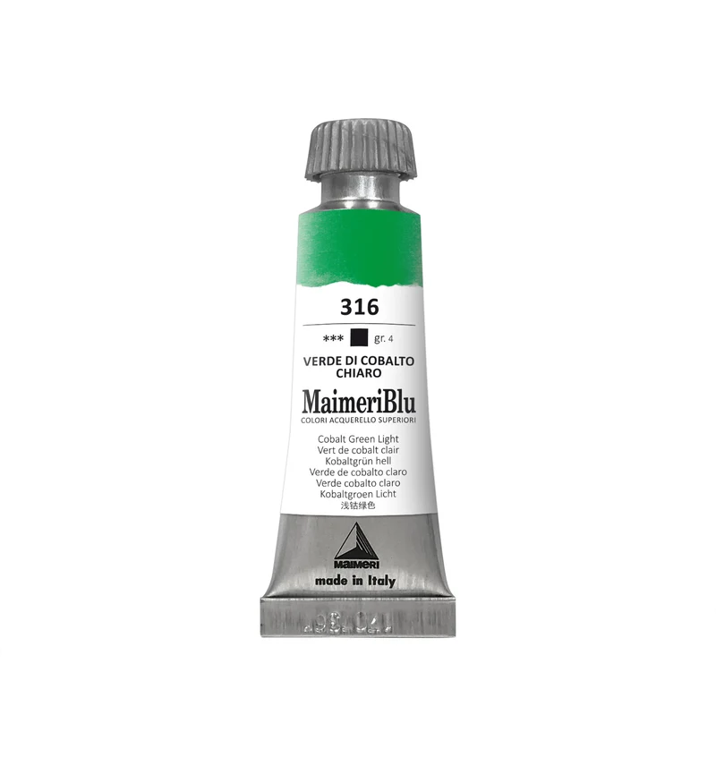 Colore ad acquerello professionale MAIMERI Maimeri Blu 12 ml