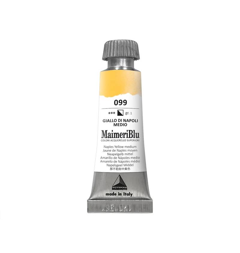 Colore ad acquerello professionale MAIMERI Maimeri Blu 12 ml