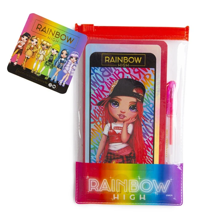 RAINBOW HIGH Phone-Shaped Notebook with Pen