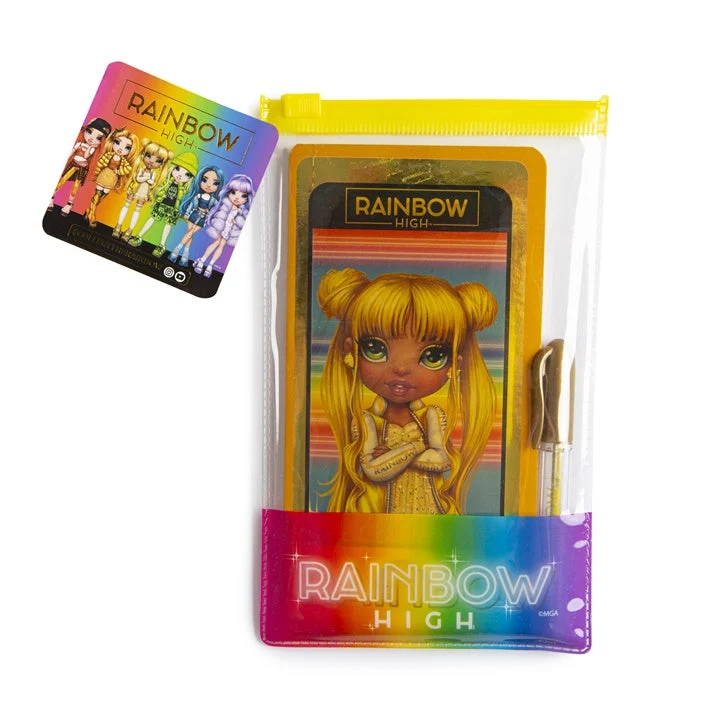 RAINBOW HIGH Phone-Shaped Notebook with Pen