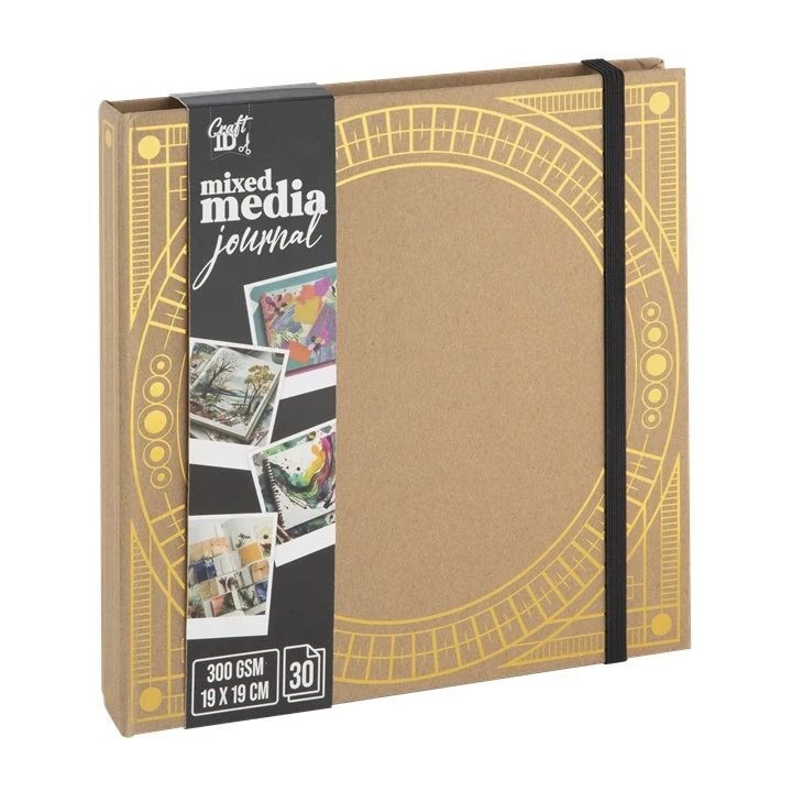 Nassau Mixed Media Notebook, 20x20 cm, 30 Sheets