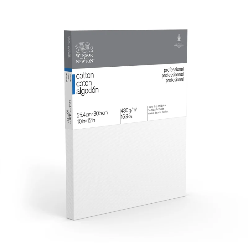 Winsor & Newton - Pro-Stretcher -Professional - Standard Edge - Cotton Canvas - 10X12IN