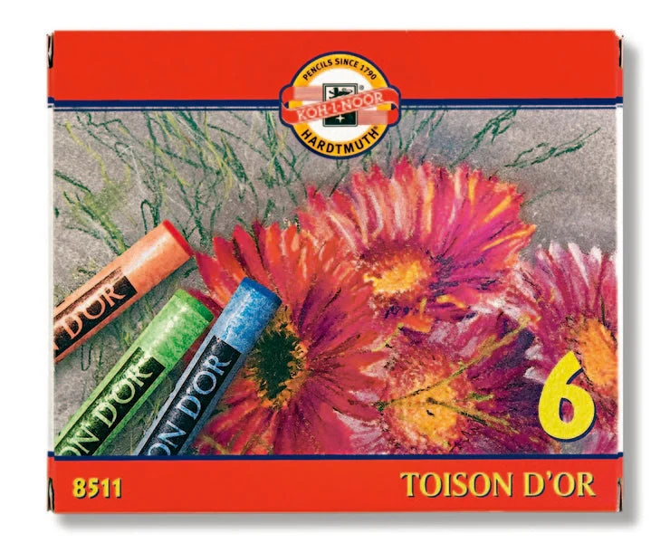 Koh-i-noor Toison D OR Soft Pastels Set of 6