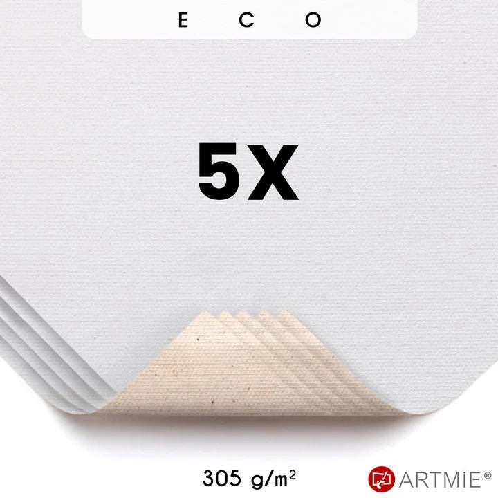 ARTMiE ECO Canvas Samples, Set of 5