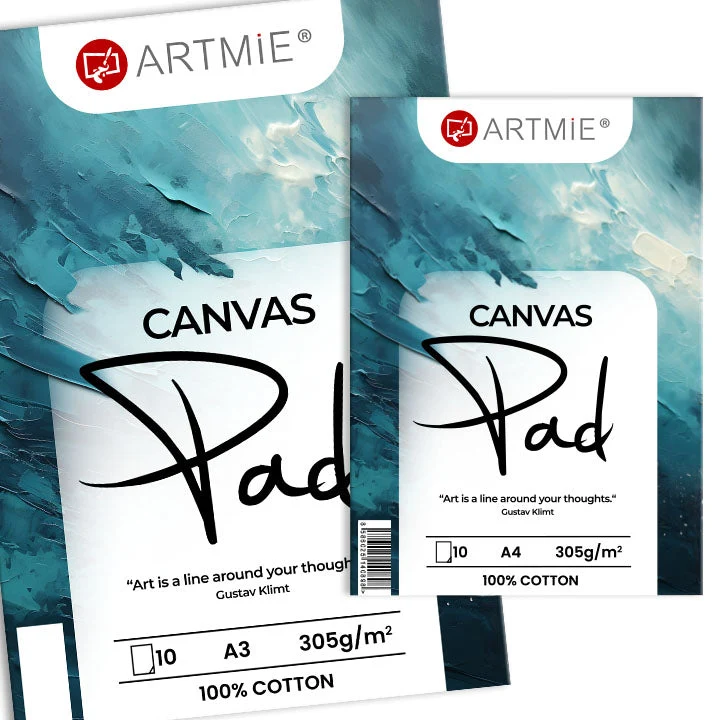 ARTMiE Canvas Pad, 10 Sheets