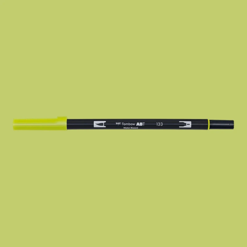 Tombow ABT Dual Brush Pen 133 Chartreuse