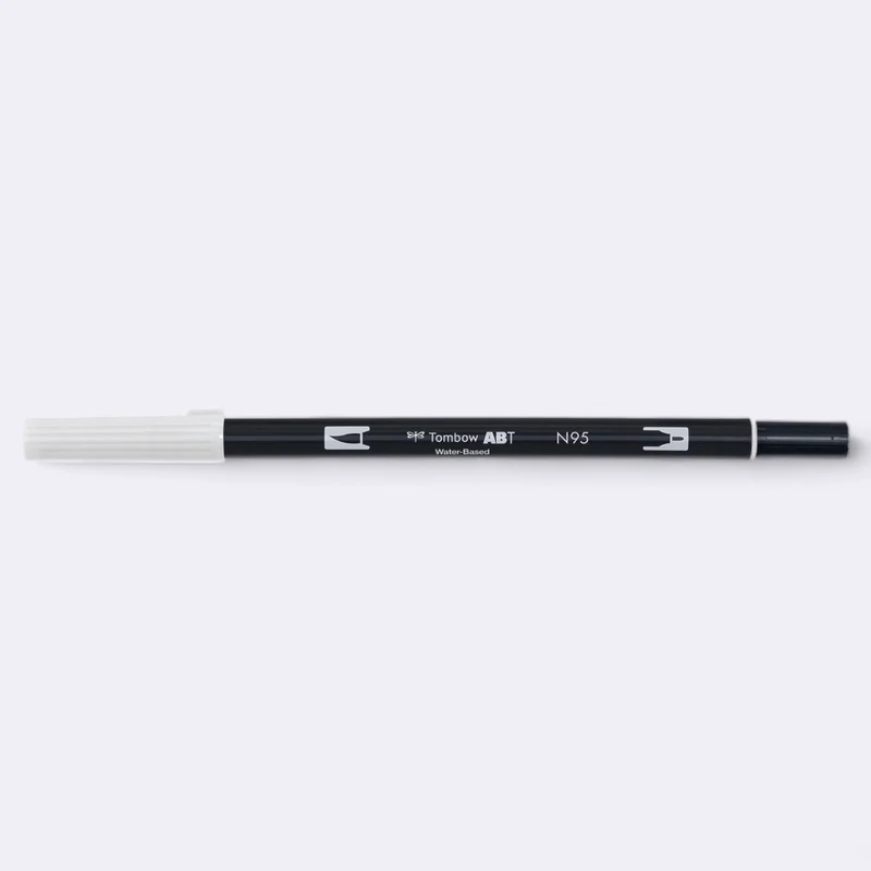Tombow ABT Dual Brush Pen N95 cool grey 1