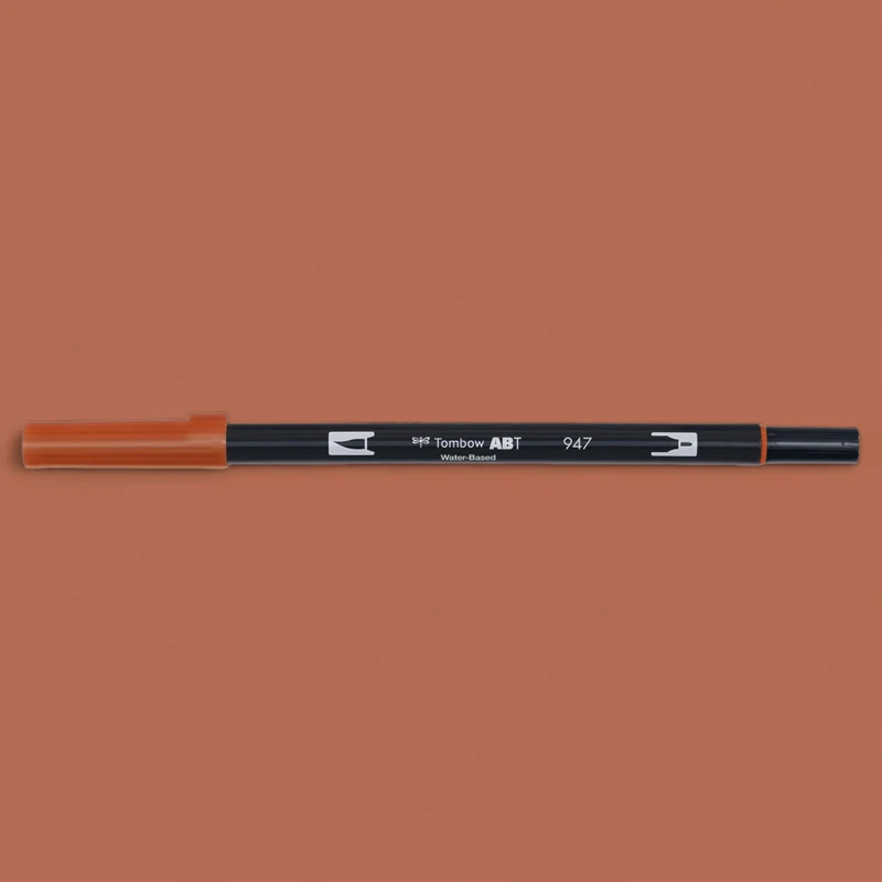 Tombow ABT Dual Brush Pen 947 burnt sienna