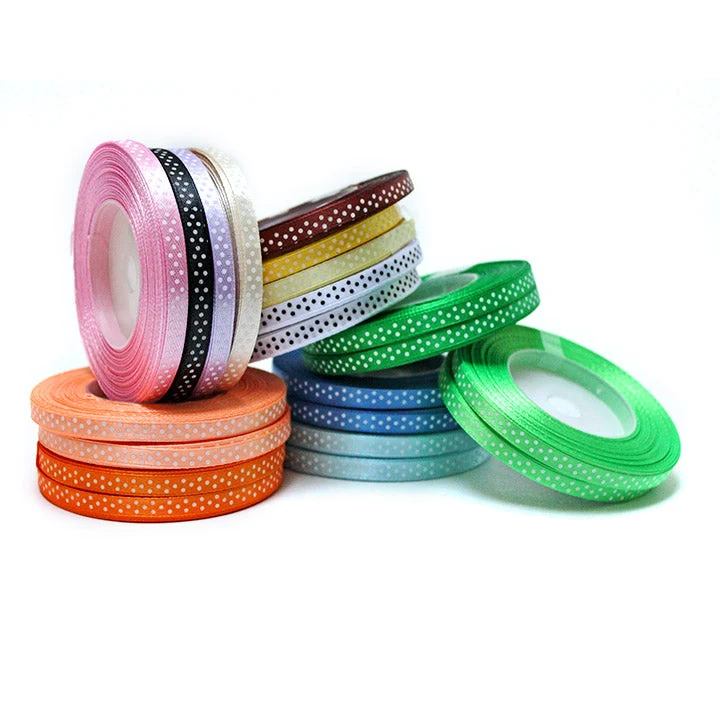 Polka Dot Ribbon 6 mm
