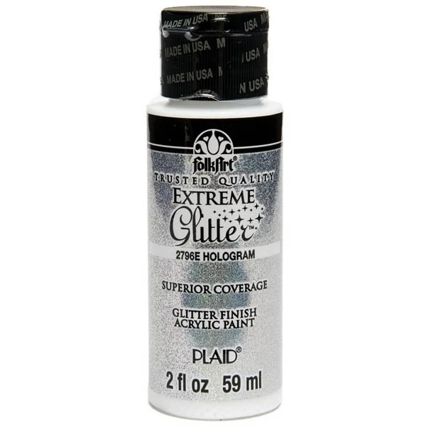 Folkart - Extreme Glitter - Hologram 2oz