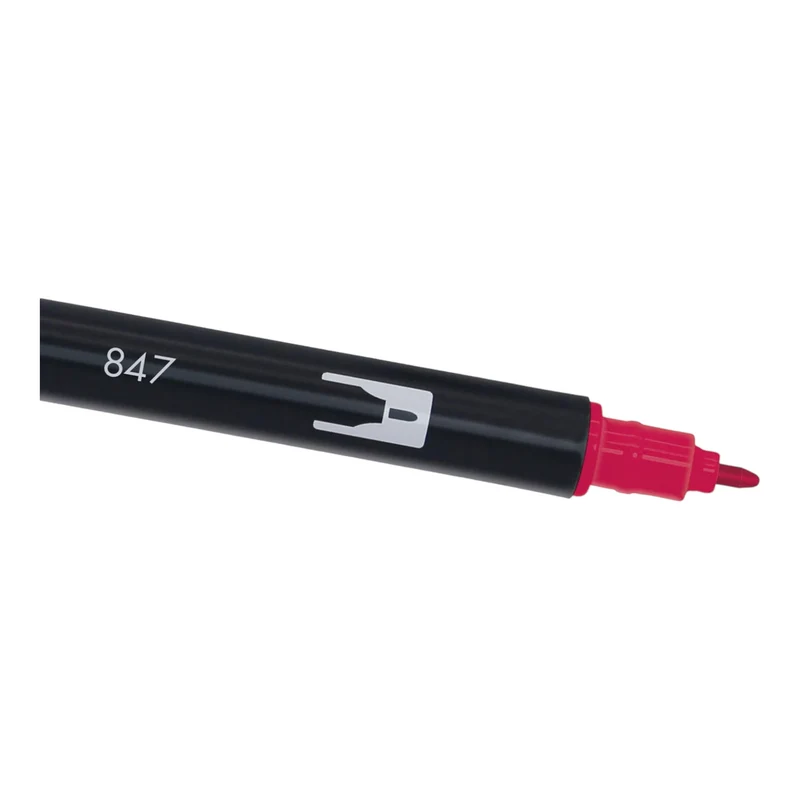 Tombow ABT Dual Brush Pen 847 crimson