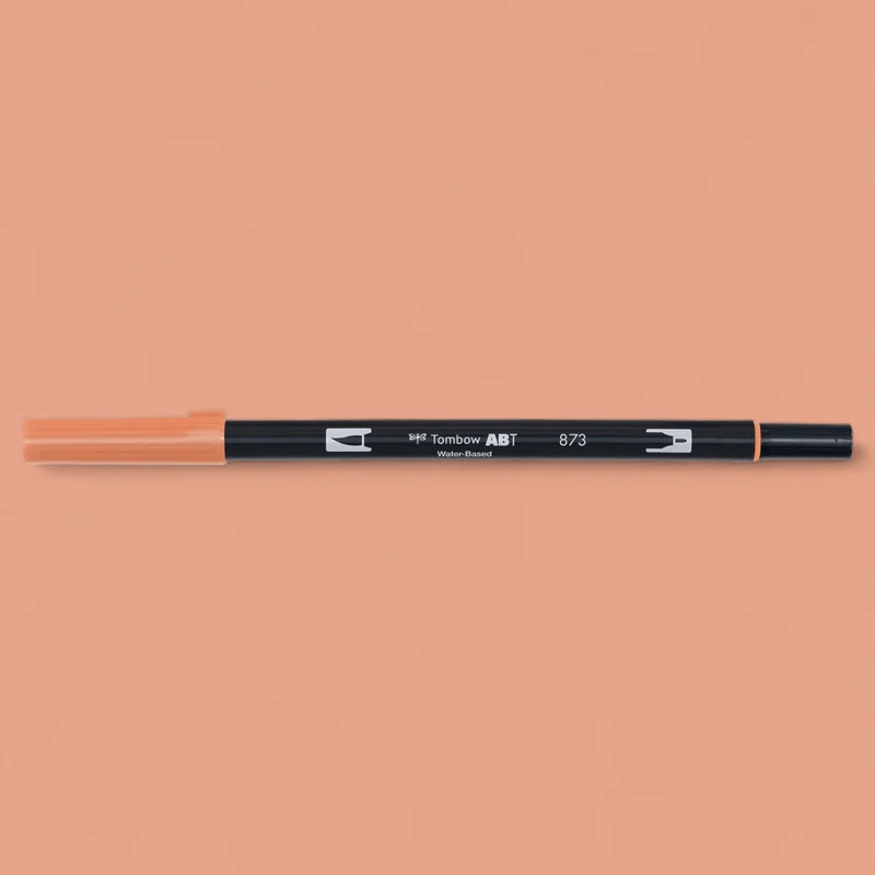 Tombow ABT Dual Brush Pen 873 coral