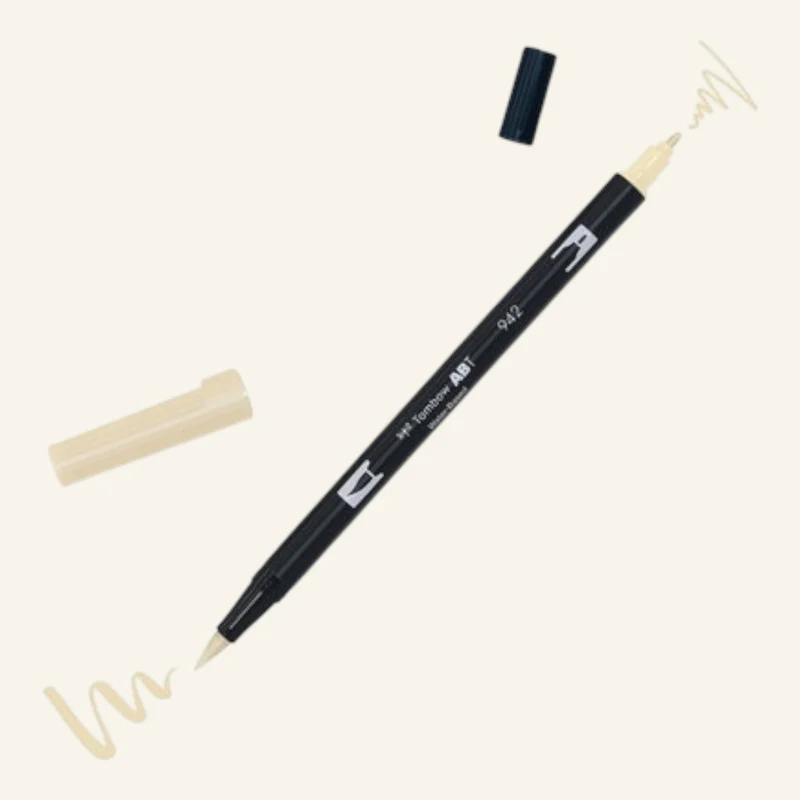 Tombow ABT Dual Brush Pen 942 Cappuccino