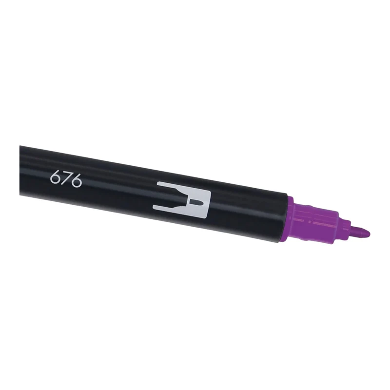Tombow ABT Dual Brush Pen 676 royal purple