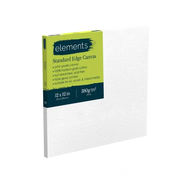Elements - Standard Edge - Canvas - 12X12" - 30X30cm