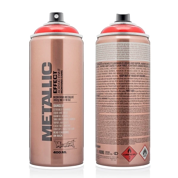 Montana Metallic EFFECT - Red - 400ml
