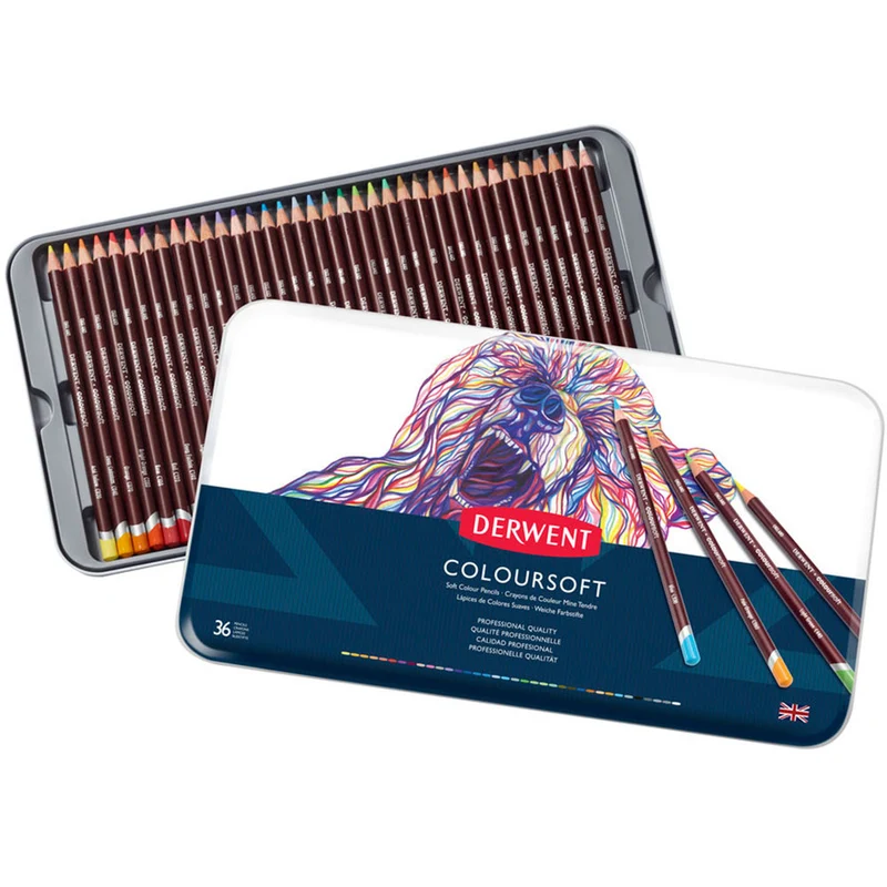 Derwent - Coloursoft Pencil - 36 Tin