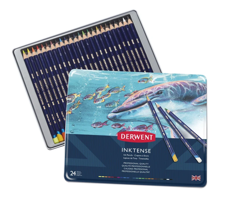 Derwent - Inktense Pencil - 24 Tin