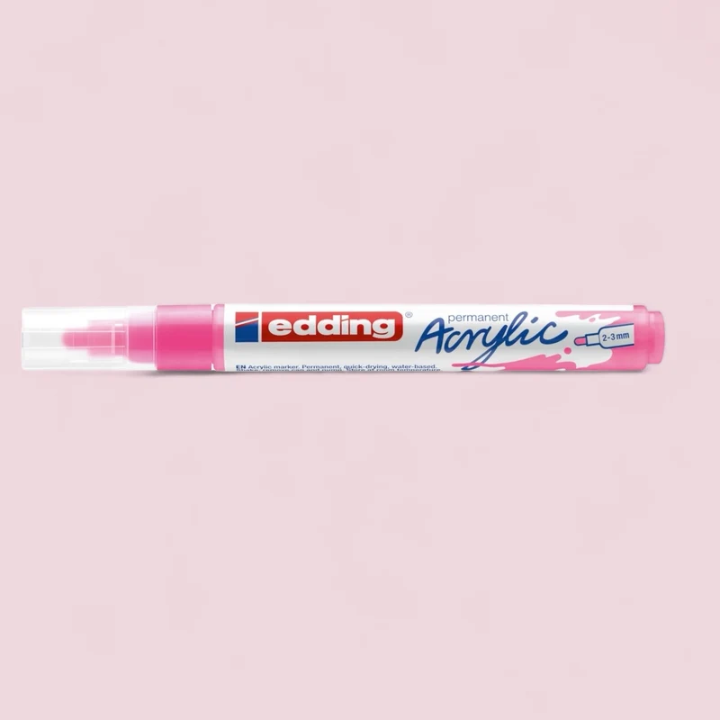 Edding 5100 Acrylmarker neonpink 069 , Rundspitze 2-3 mm