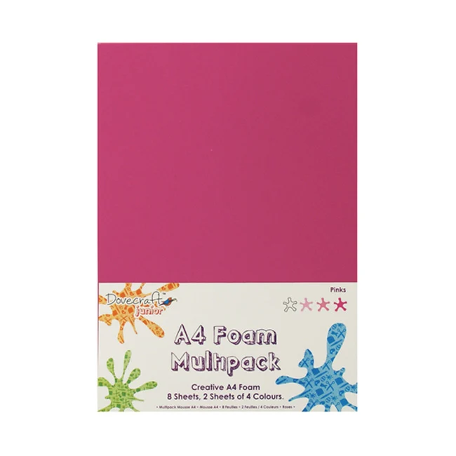Dovecraft - Foam - Pink 8pk - A4