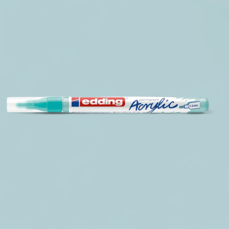 Edding 5300 Acrylmarker opulent türkis 934 , Rundspitze 1-2 mm