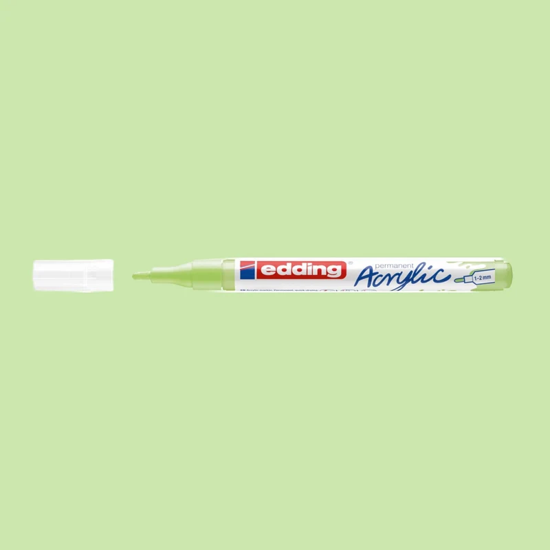 Edding 5300 Acrylmarker pastellgrün 917 , Rundspitze 1-2 mm